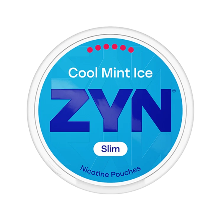 Cool Mint Ice nicotine pouch by Zyn snus