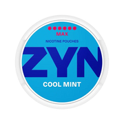 Cool Mint Max nicotine pouch by Zyn snus