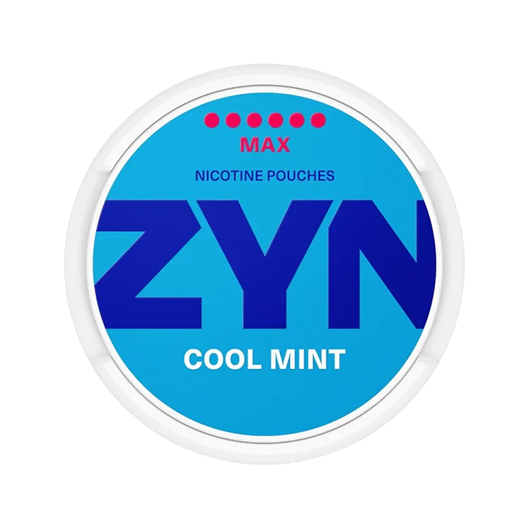 Cool Mint Max nicotine pouch by Zyn snus