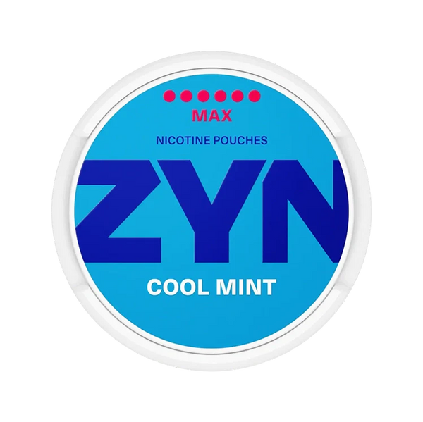 Cool Mint Max nicotine pouch by Zyn snus