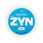Cool Mint Mini SA nicotine pouch by Zyn snus