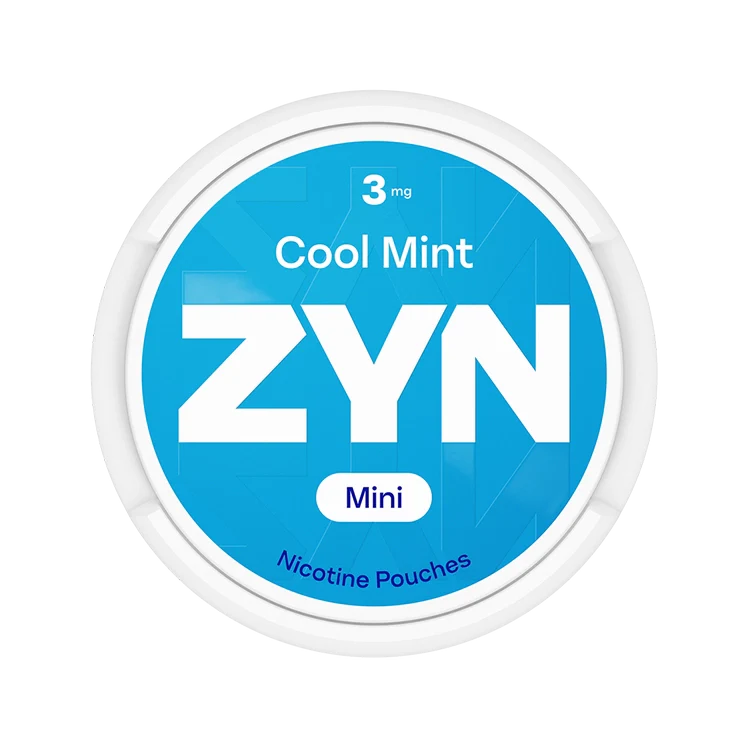 Cool Mint Mini SA nicotine pouch by Zyn snus
