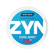 Cool Mint Mini Rich SA nicotine pouch by Zyn snus