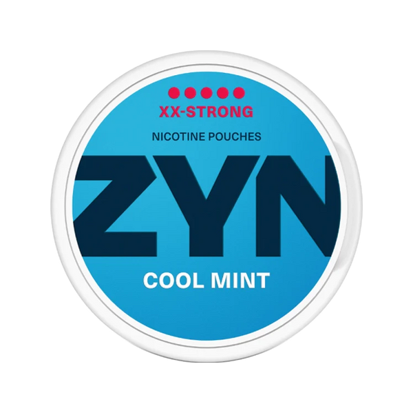 Cool Mint XX Strong EU nicotine pouch by Zyn snus