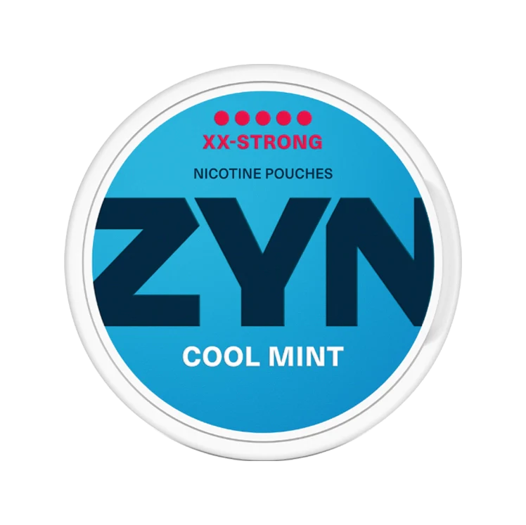 Cool Mint XX Strong EU nicotine pouch by Zyn snus