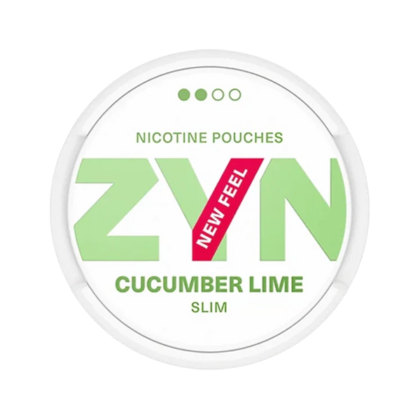 Cucumber Lime nicotine pouch by Zyn snus
