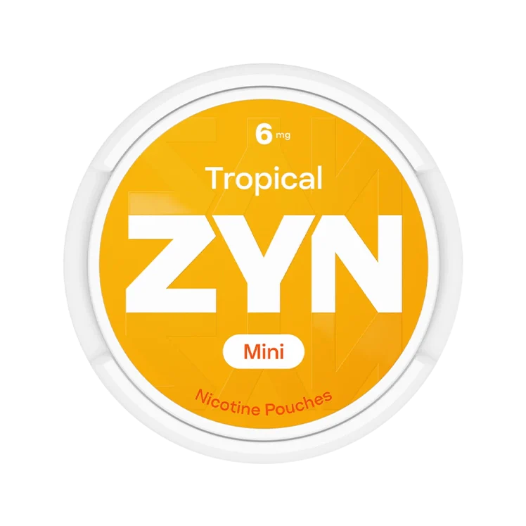 Exotic Mango Mini Rich SA nicotine pouch by Zyn snus