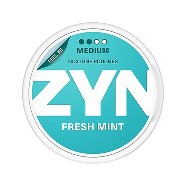 Fresh Mint EU nicotine pouch by Zyn snus