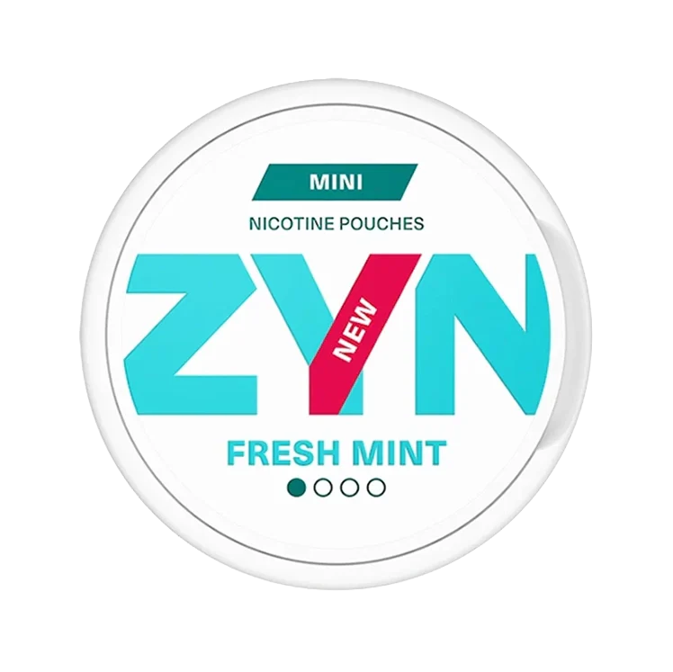 Fresh Mint Mini EU nicotine pouch by Zyn snus