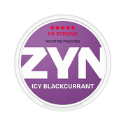 Icy Blackcurrant UK nicotine pouch by Zyn snus