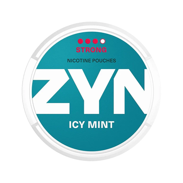 Icy Mint nicotine pouch by Zyn snus