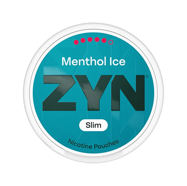 Menthol Ice Slim nicotine pouch by Zyn snus