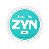 Spearmint SA nicotine pouch by Zyn snus