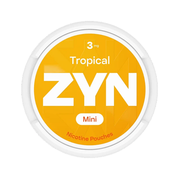 Tropical SA nicotine pouch by Zyn snus