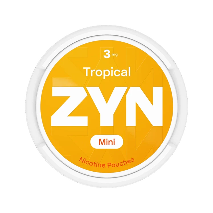 Tropical SA nicotine pouch by Zyn snus
