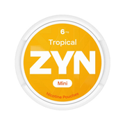 Tropical UK nicotine pouch by Zyn snus