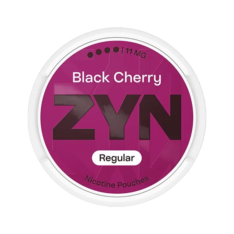Black Cherry nicotine pouch by Zyn snus