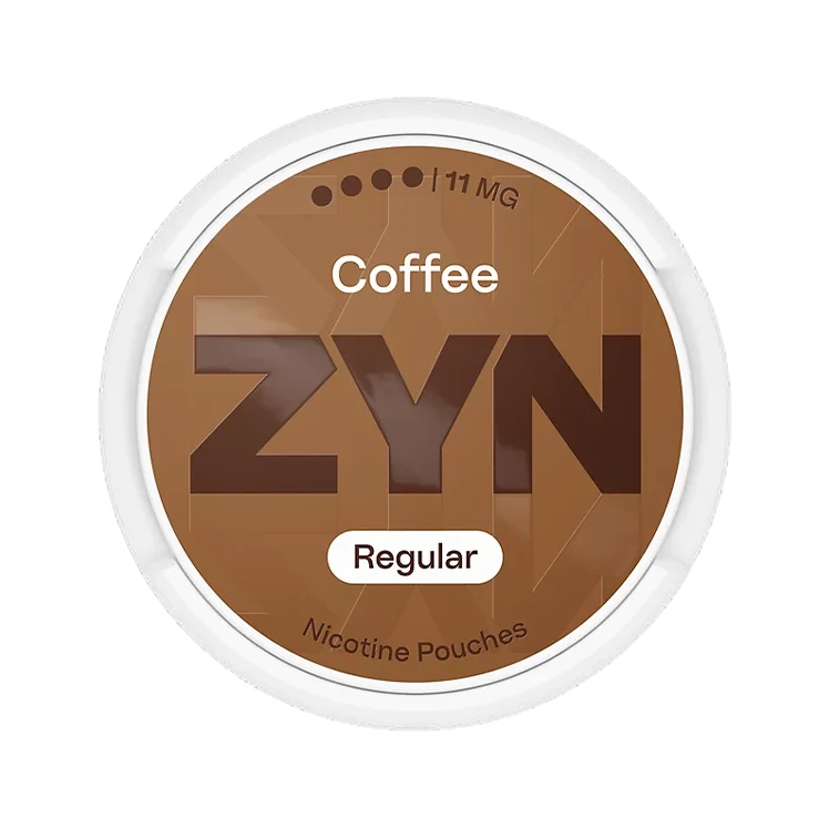 Coffee nicotine pouch by Zyn snus