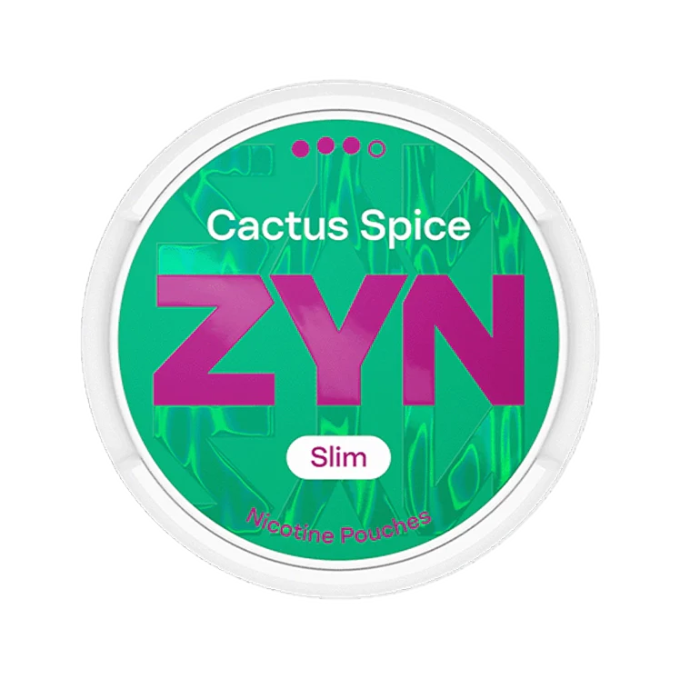 Cactus Spice Limited Edition nicotine pouch by Zyn snus