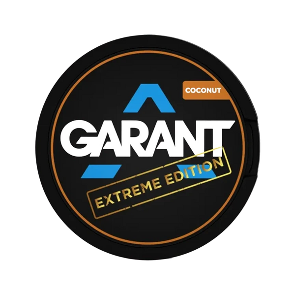 Extreme Coconut nicotine pouch by Garant snus