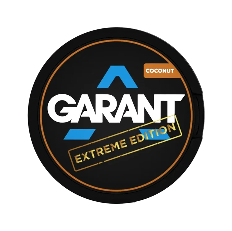 Extreme Coconut nicotine pouch by Garant snus