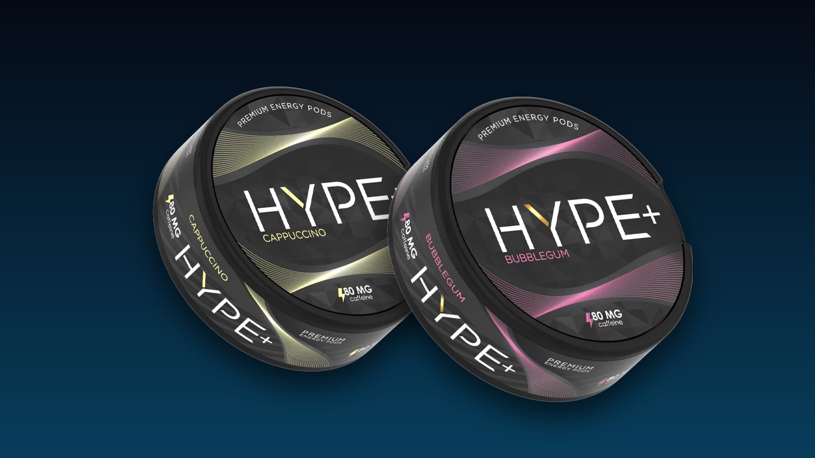 Hype+ caffeine pouches