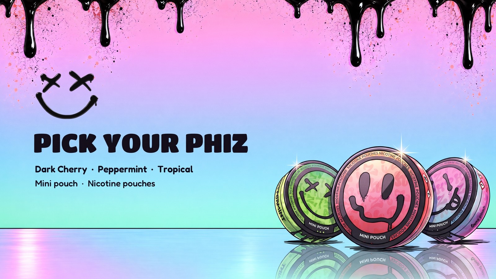 Phiz nicotine pouches